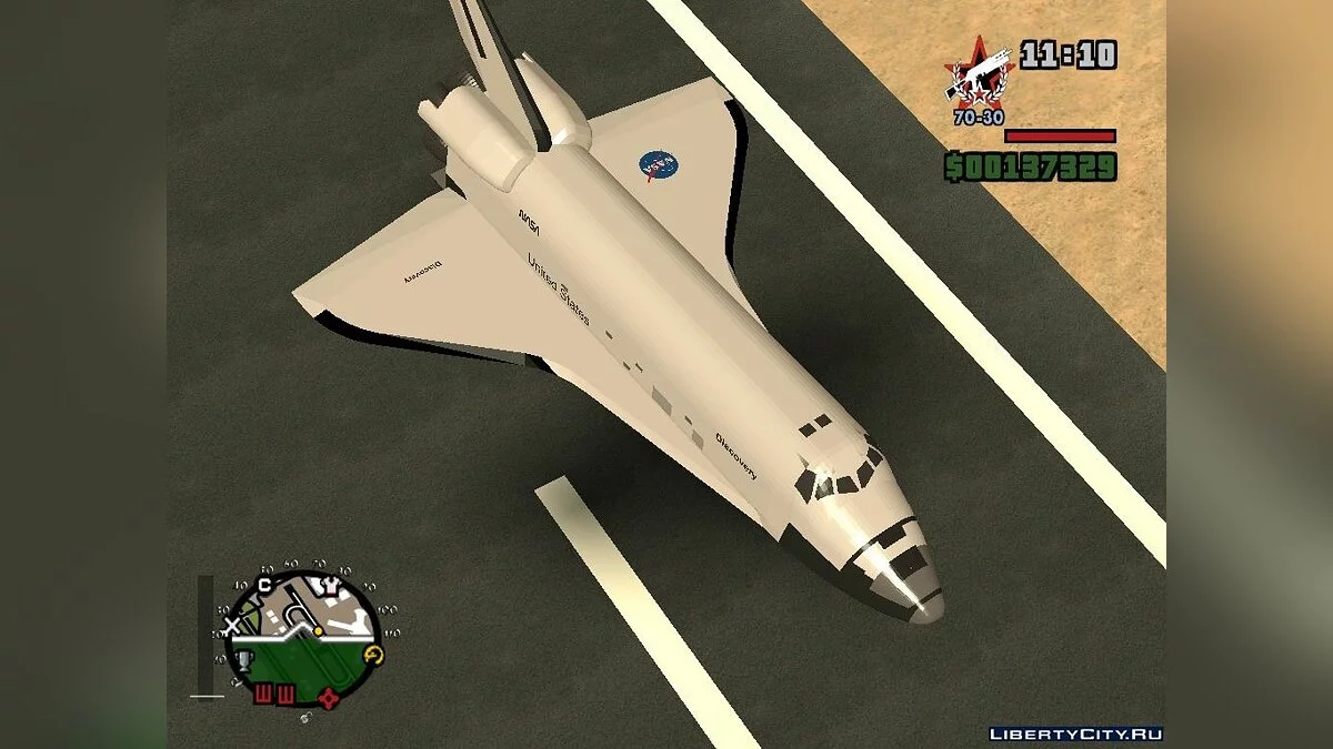 Space Shuttle Discovery / GTA San Andreas