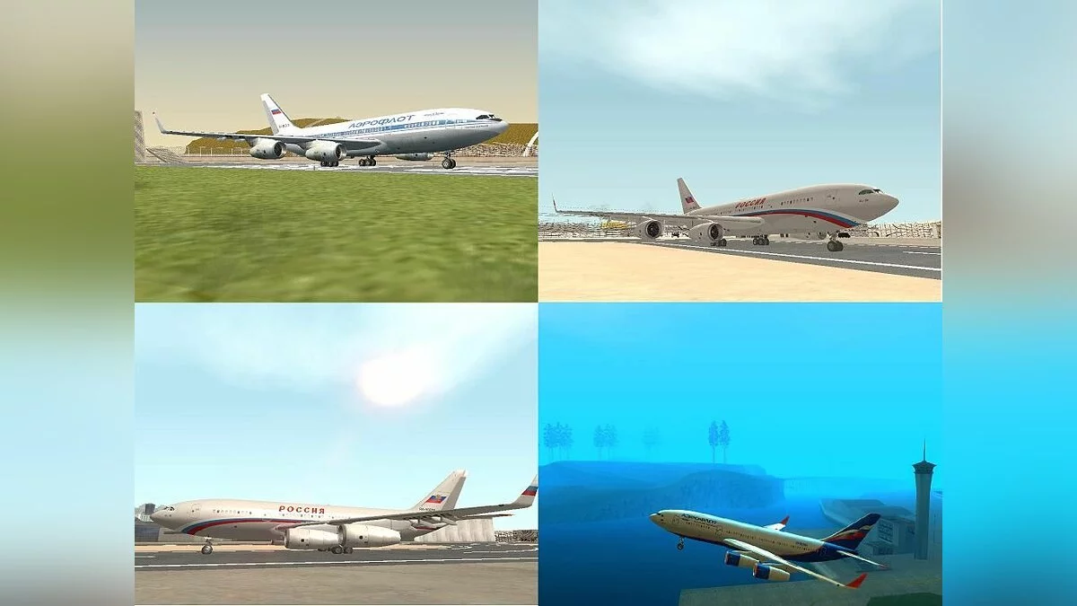IL-96 300 / GTA San Andreas