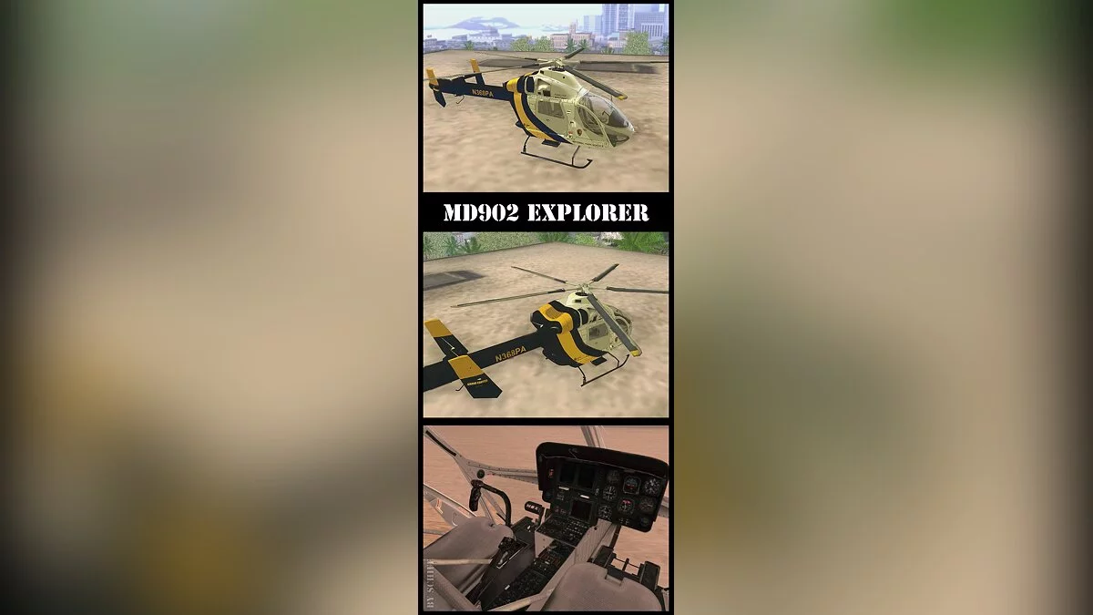 MD 902 Explorer / GTA San Andreas