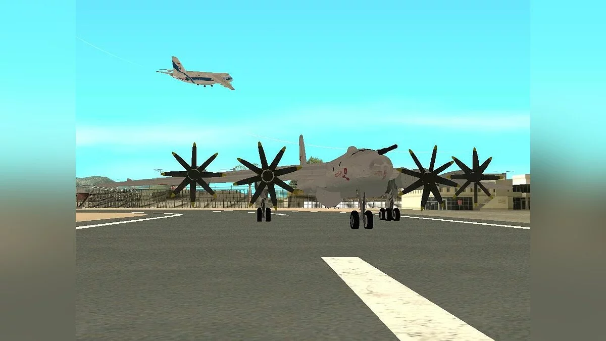 Tupolev-95M / GTA San Andreas