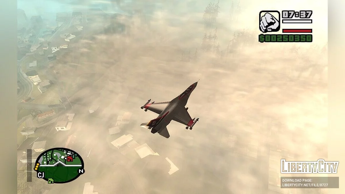 F-16C Historic Windhover / GTA San Andreas