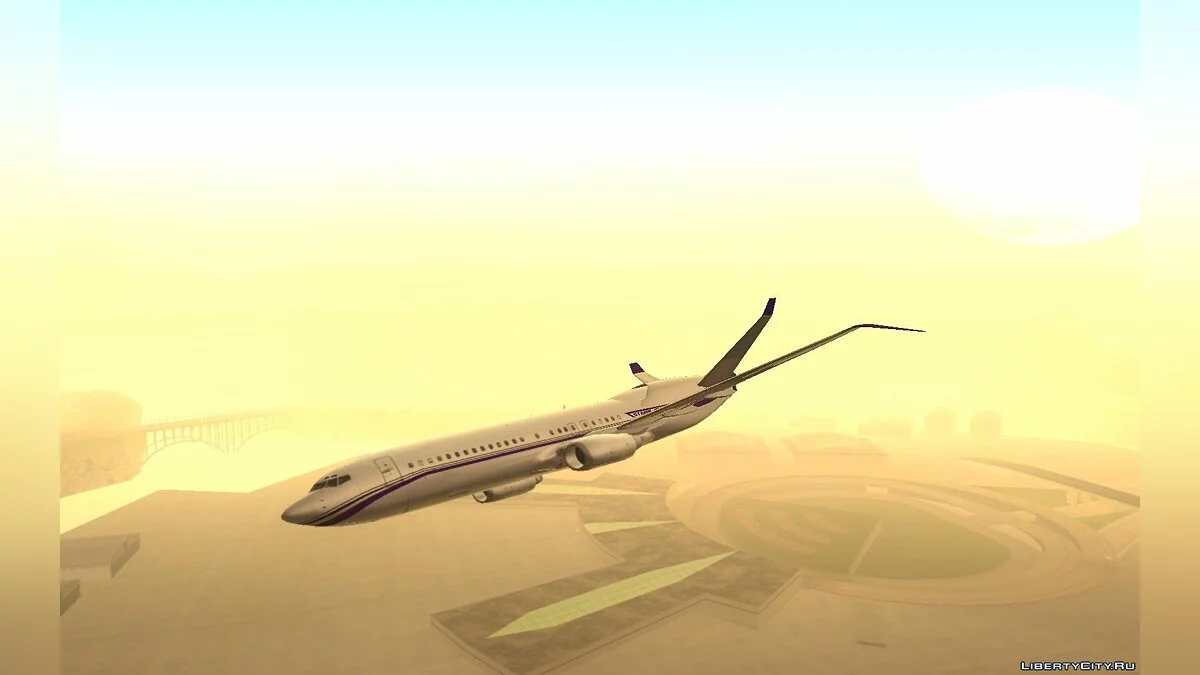 Tony Stark's Business Jet from the "Iron Man" Movie / GTA San Andreas