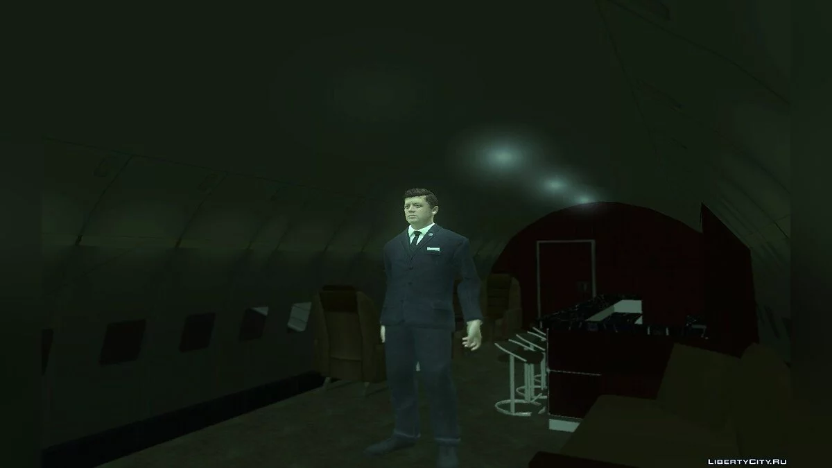 Tony Stark's Business Jet from the "Iron Man" Movie / GTA San Andreas