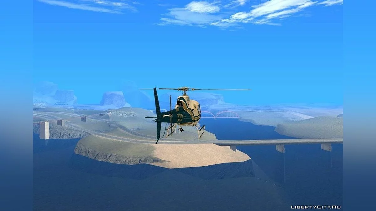 AS350 Ecureuil / GTA San Andreas