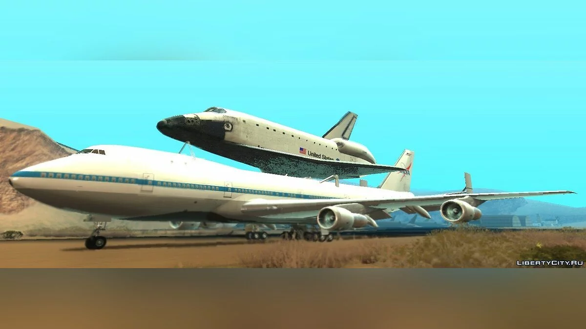 Boeing 747-100 Shuttle Carrier Aircraft / GTA San Andreas