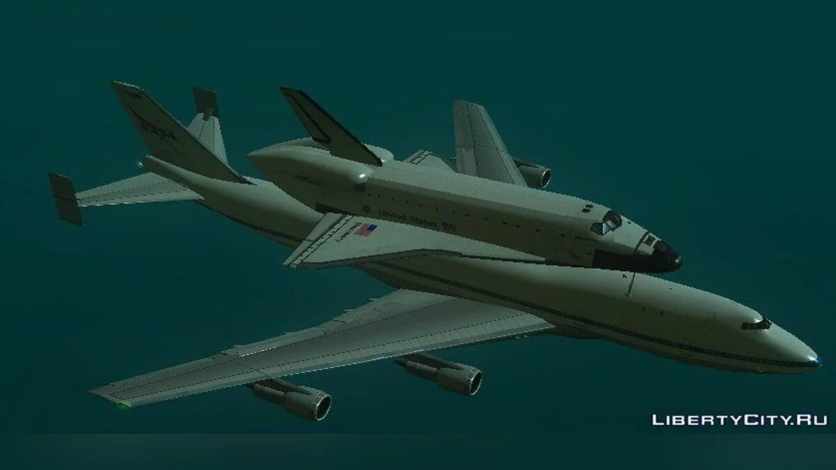 Boeing 747-100 Shuttle Carrier Aircraft / GTA San Andreas