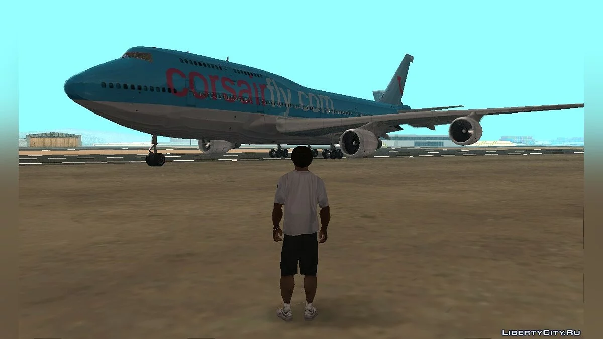 Boeing-747 CorsairFly / جي تي إيه سان أندرياس