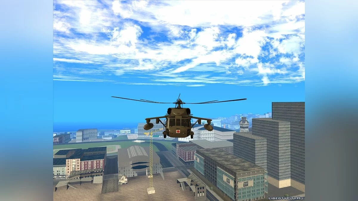 MH-60Q Blackhawk "MedEvac" / GTA San Andreas