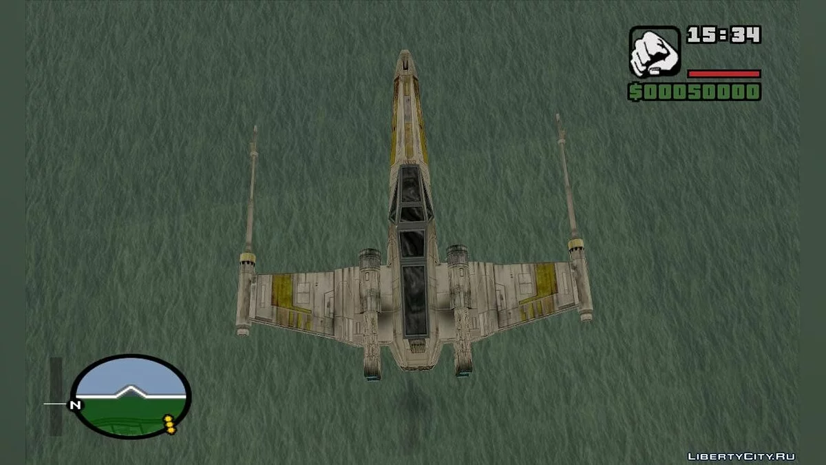 Vaisseau spatial de Star Wars / GTA San Andreas