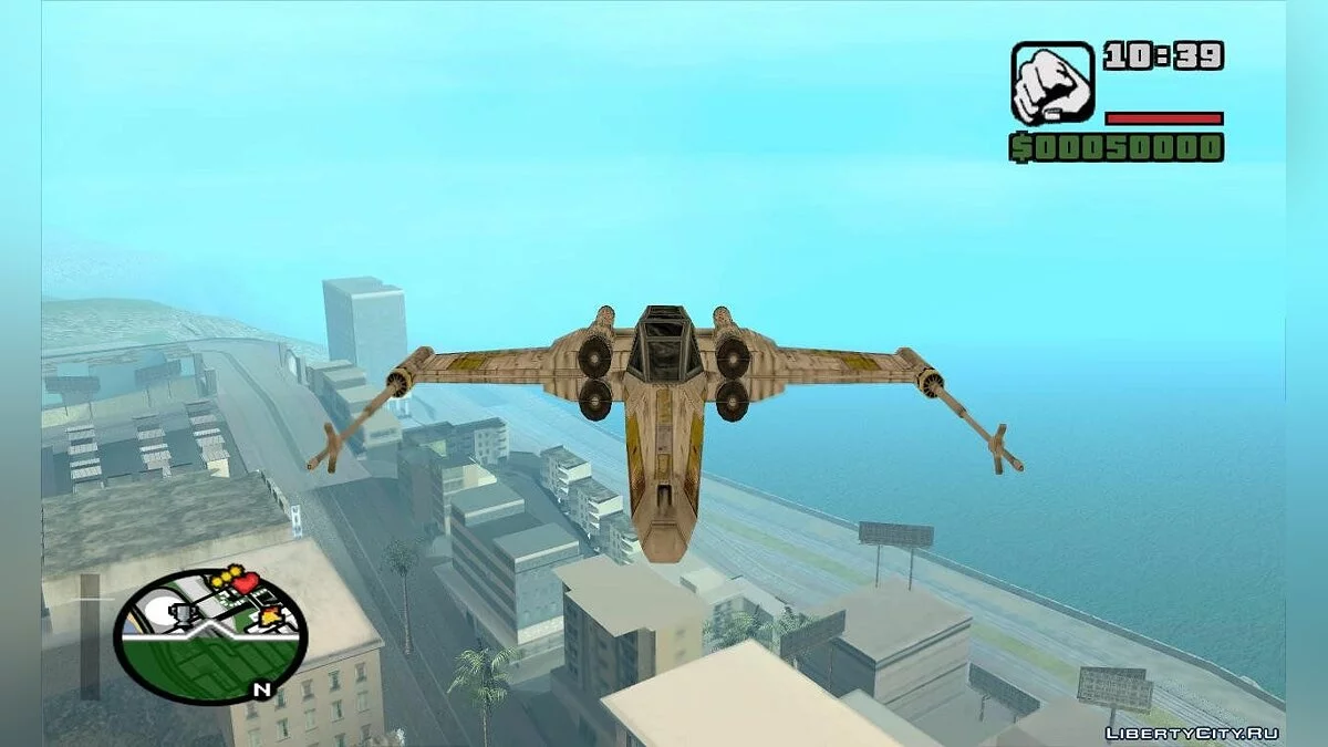 Vaisseau spatial de Star Wars / GTA San Andreas