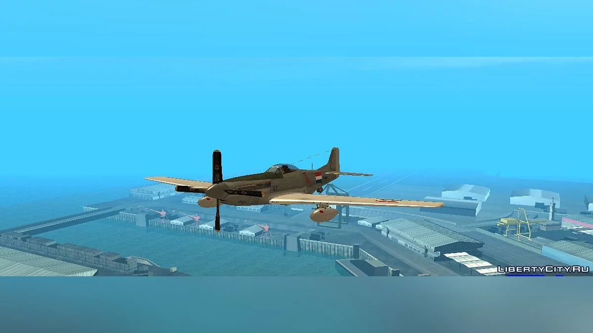 North American P-51 Mustang / GTA San Andreas