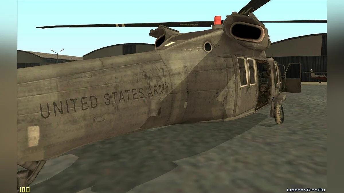 UH-60 "بلاك هوك" حرب حديثة 3 / جي تي إيه سان أندرياس