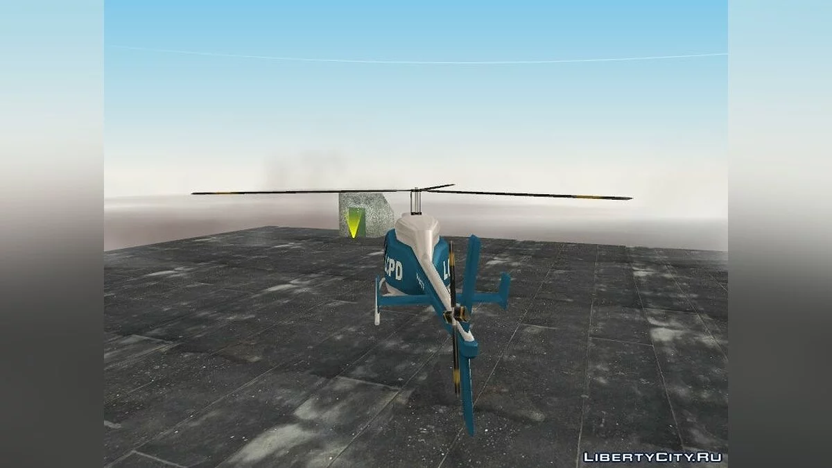 GTA LCS Поліція Maverick v2.0 / GTA San Andreas