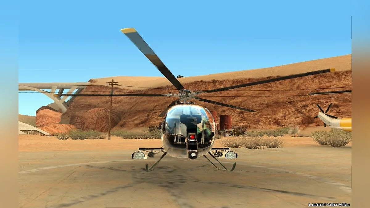 Buzzard Attack Chopper and Buzzard like in GTA 5 / GTA San Andreas