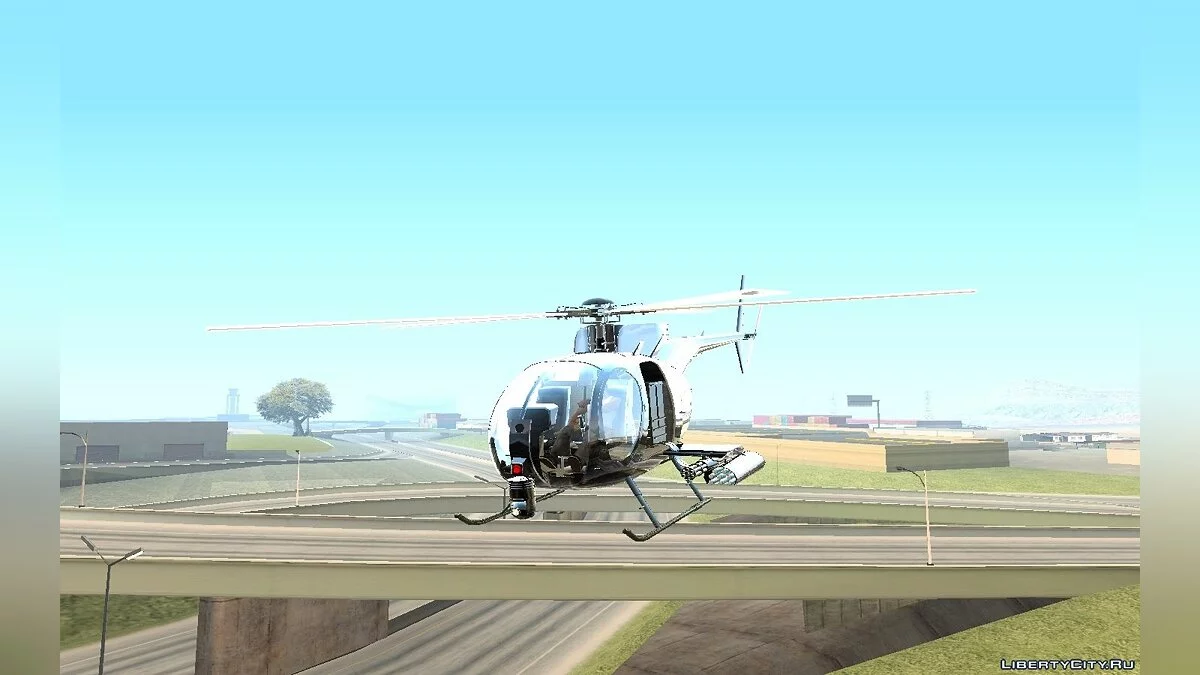 Buzzard Attack Chopper з GTA 5 (V3.0 Final) / GTA San Andreas