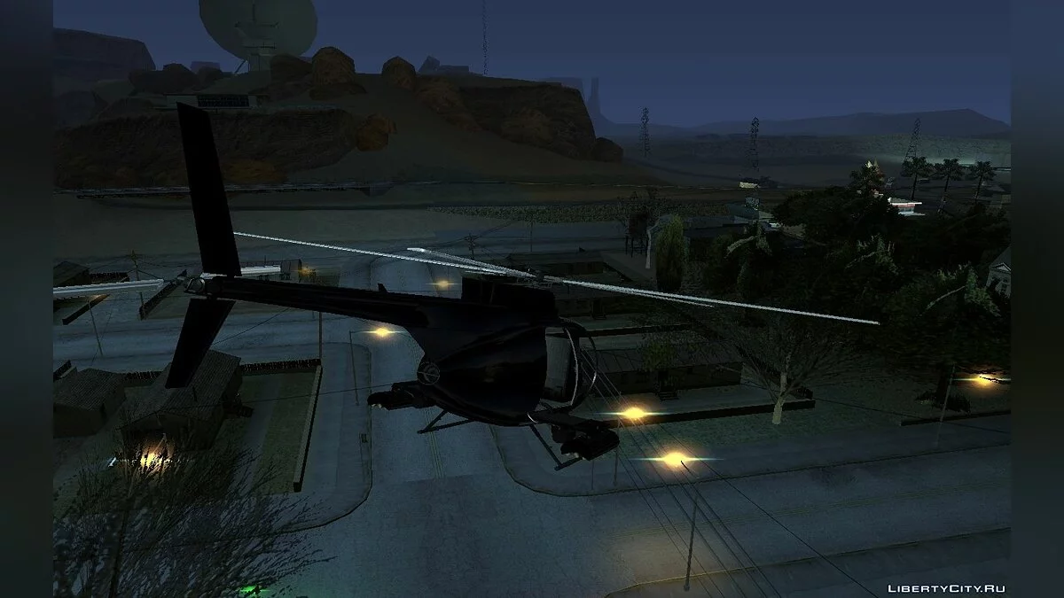 Buzzard Attack Chopper з GTA 5 (V3.0 Final) / GTA San Andreas