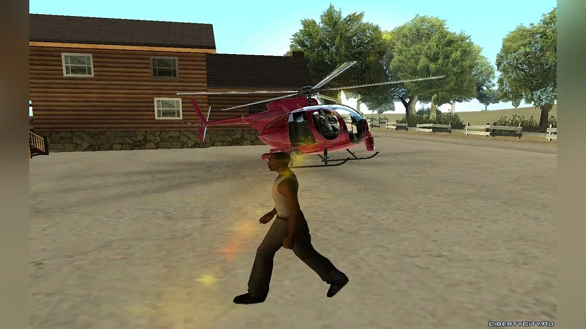 Buzzard Attack Chopper like in GTA 5 (V2) / GTA San Andreas