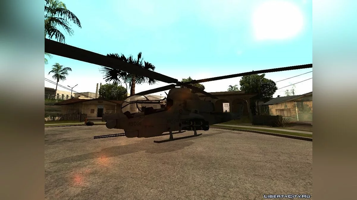 AH-1Z Super Cobra з Battlefield 2 / GTA San Andreas