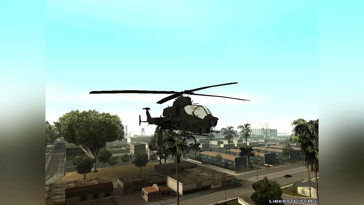 AH-1Z Super Cobra з Battlefield 2 / GTA San Andreas