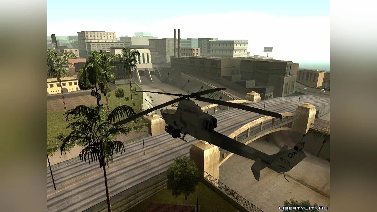 AH-1Z Super Cobra з Battlefield 2 / GTA San Andreas