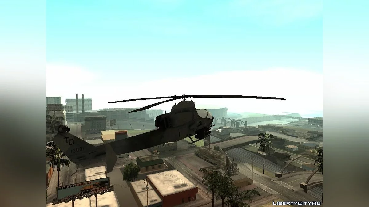 AH-1Z Super Cobra з Battlefield 2 / GTA San Andreas