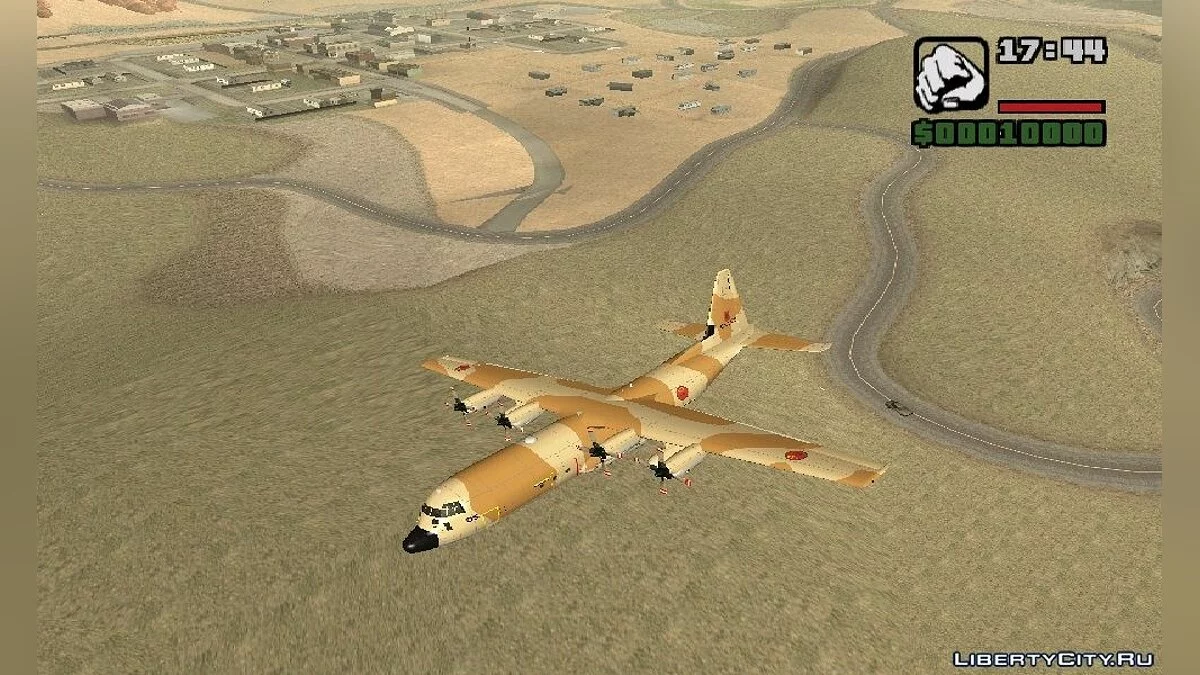 C-130 Hercules Royal Moroccan Air Force  / GTA San Andreas