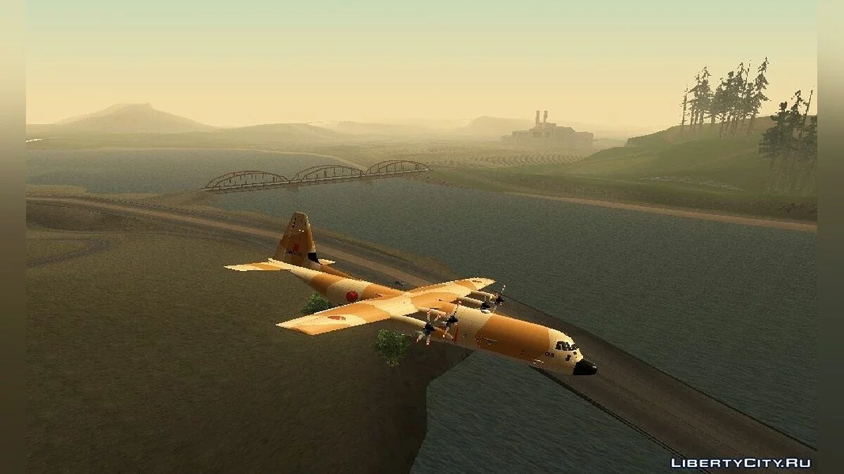 C-130 Hercules Royal Moroccan Air Force  / GTA San Andreas