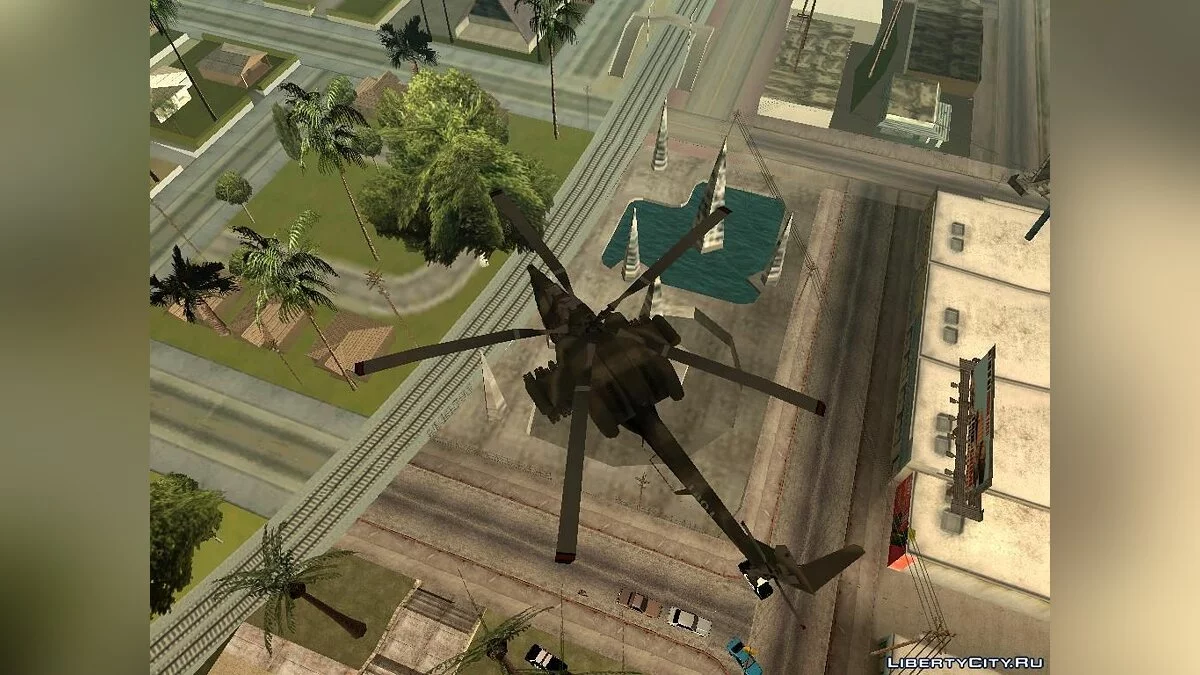 МІ-28 з Battlefield 2 / GTA San Andreas