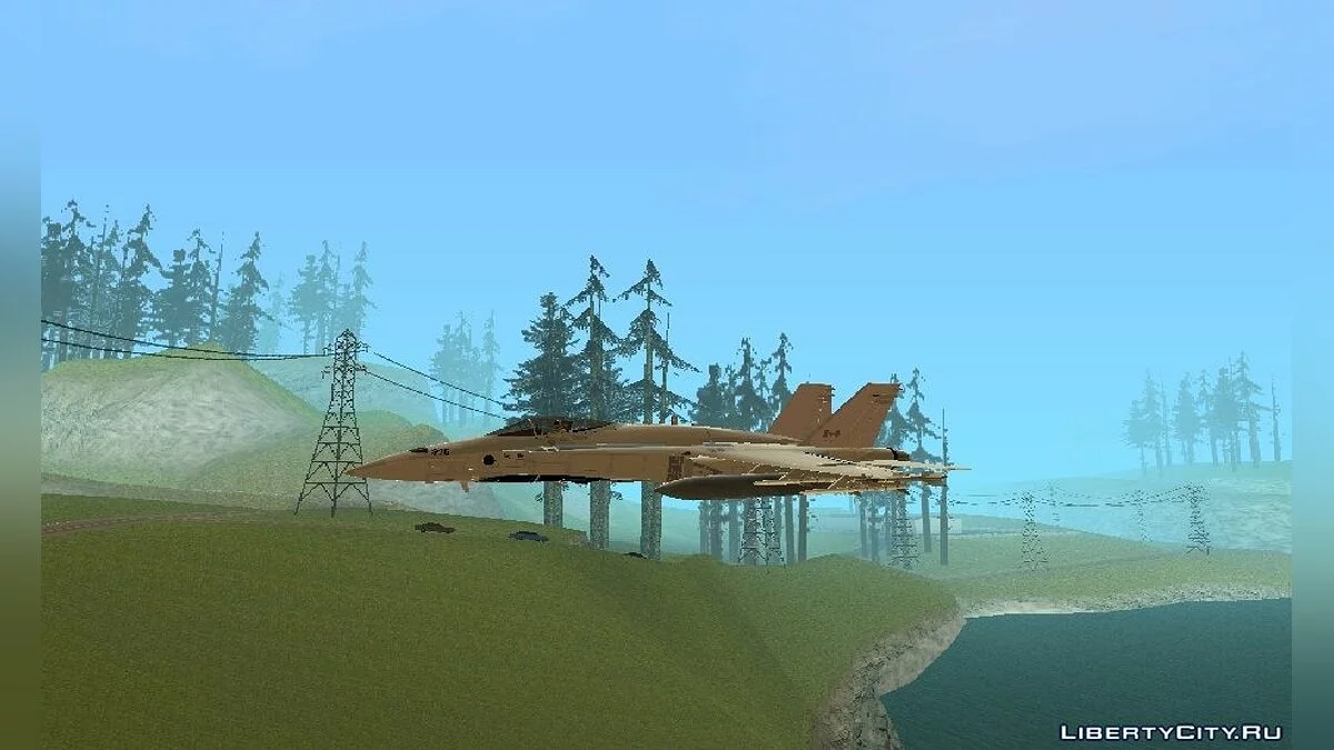 CF-18大黄蜂 / GTA San Andreas