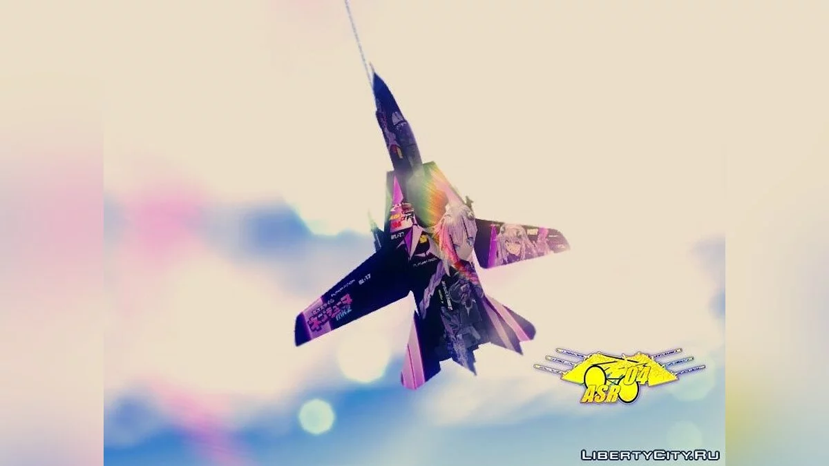 F-14D Purple Heart Itasha PJ / GTA San Andreas