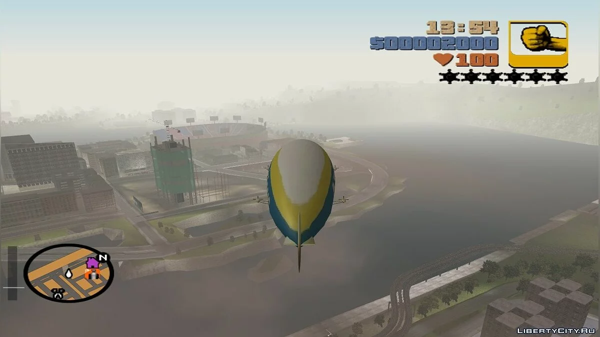 GTA SA: V Airship / GTA San Andreas