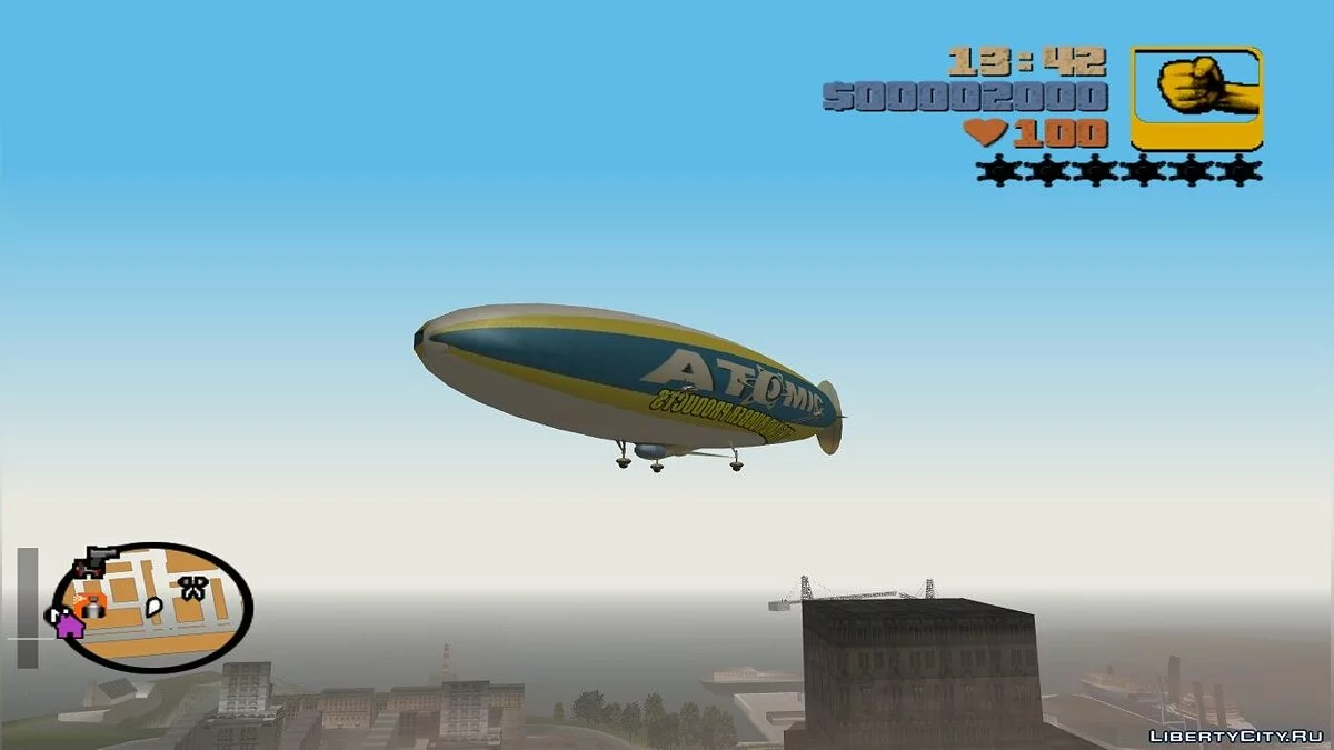 GTA SA: V Airship / GTA San Andreas