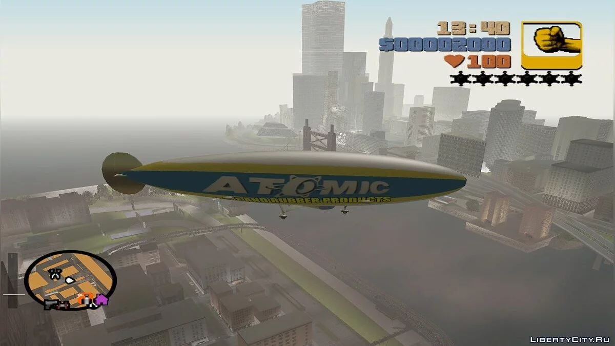 GTA SA: V Airship / GTA San Andreas