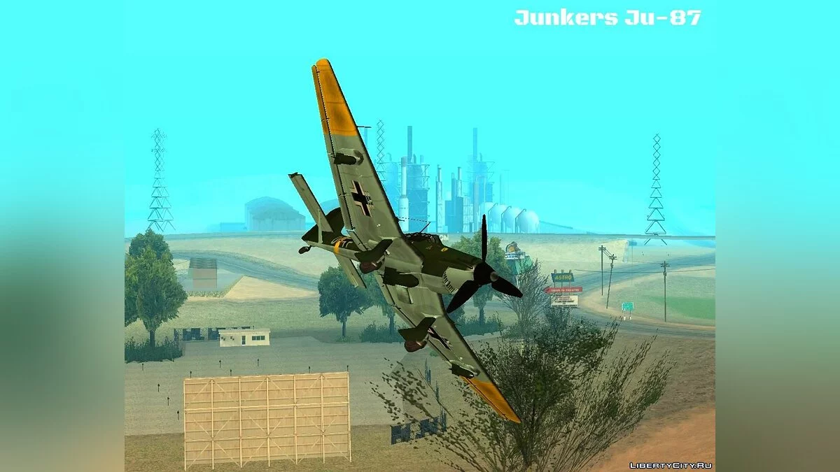 Junkers Ju-87 '35 / GTA San Andreas