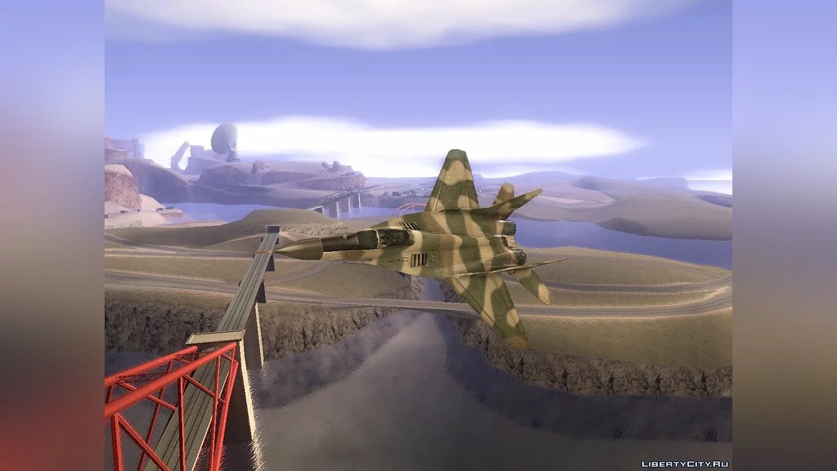 MiG-29 from Battlefield 2 / GTA San Andreas