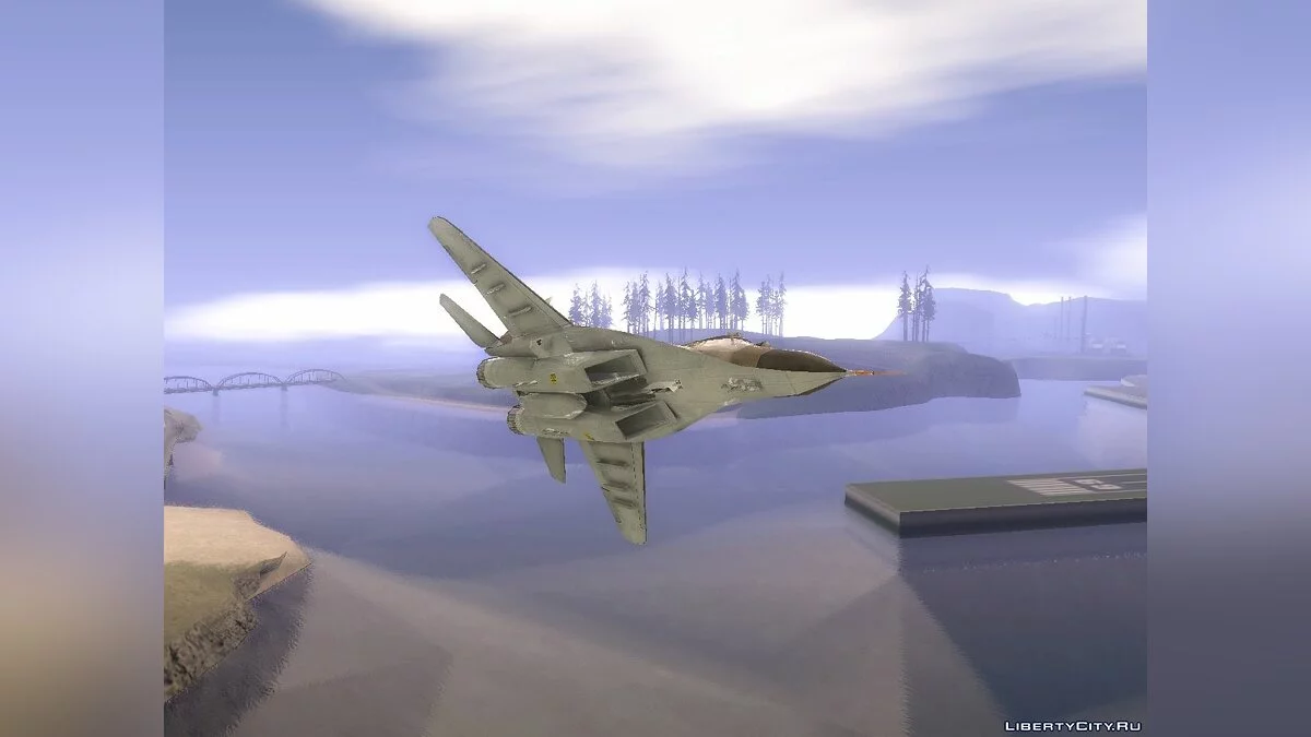 MiG-29 from Battlefield 2 / GTA San Andreas