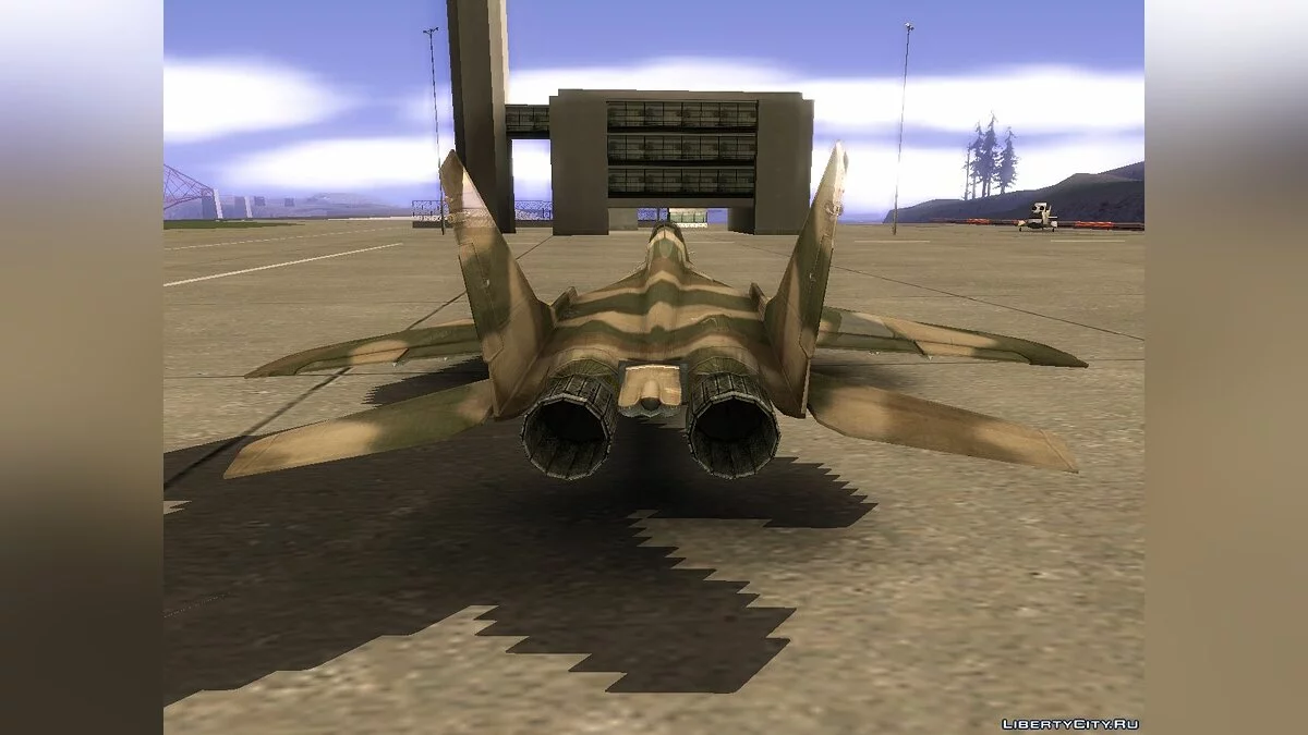 MiG-29 from Battlefield 2 / GTA San Andreas