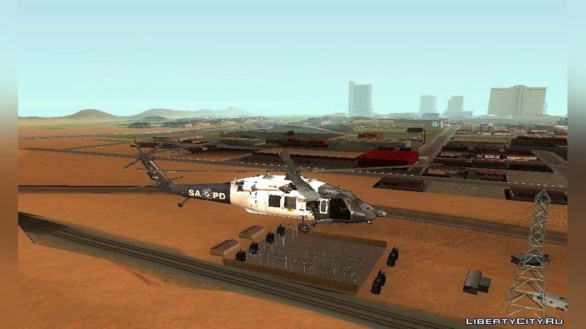 Sikorsky UH-60L Black Hawk San Andreas Police Department / GTA San Andreas