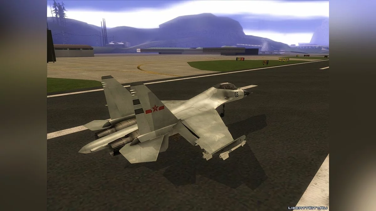 Su-30MKK de Battlefield 2 / GTA San Andreas
