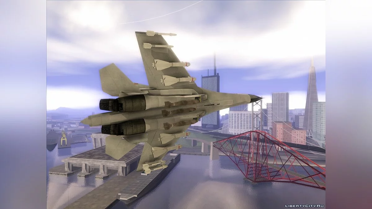 Su-30MKK de Battlefield 2 / GTA San Andreas