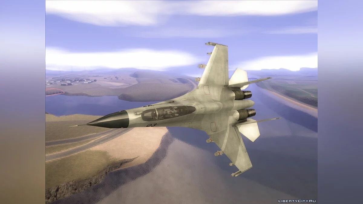 Su-30MKK de Battlefield 2 / GTA San Andreas