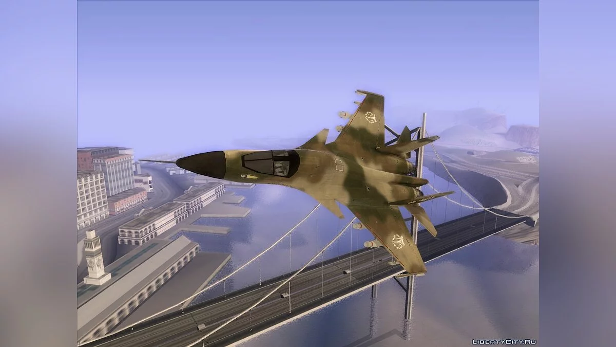 Sukhoi Su-34 de Battlefield 2 / GTA San Andreas