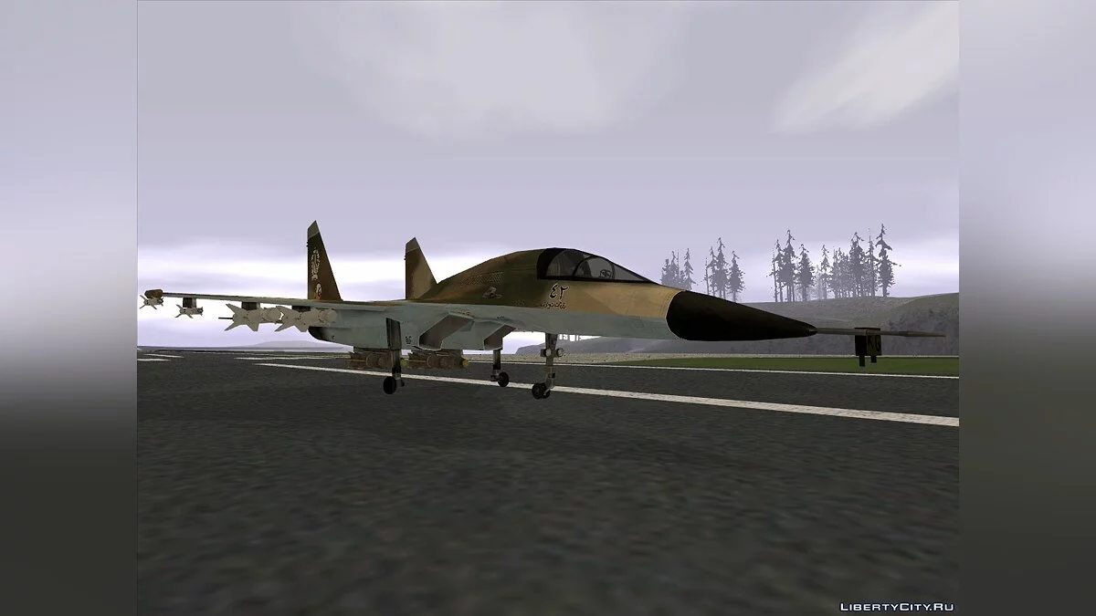 Sukhoi Su-34 de Battlefield 2 / GTA San Andreas