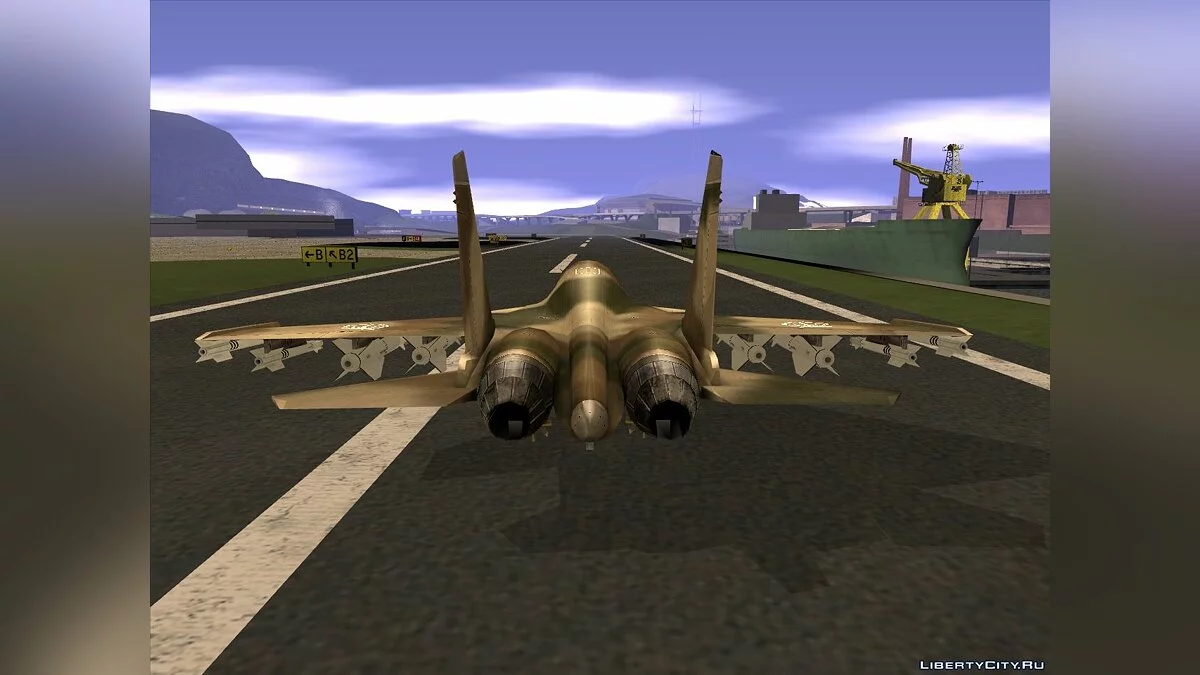Sukhoi Su-34 de Battlefield 2 / GTA San Andreas