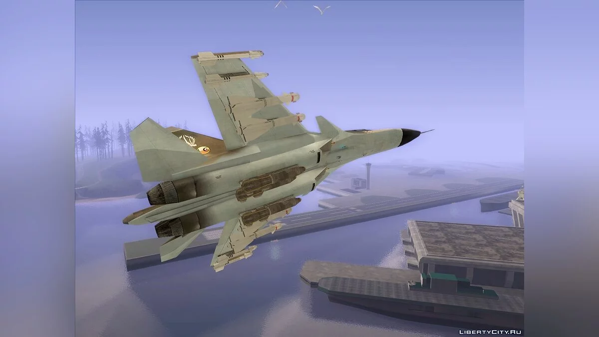 Sukhoi Su-34 de Battlefield 2 / GTA San Andreas