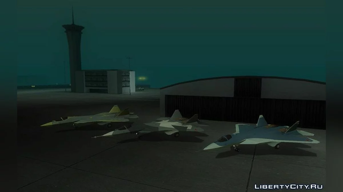 Sukhoi T-50 PAK FA / GTA San Andreas
