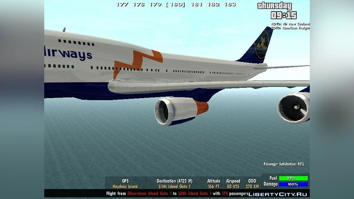 Vida de Pilotos de Jet Airways 747 / GTA San Andreas