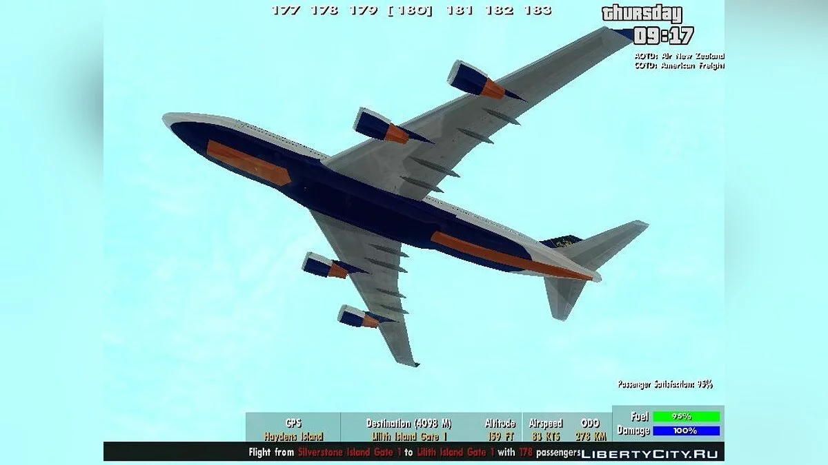 Vida de Pilotos de Jet Airways 747 / GTA San Andreas