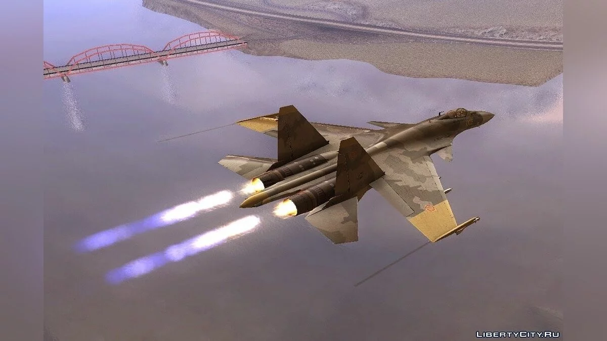 Su-37 Flanker-F / GTA San Andreas