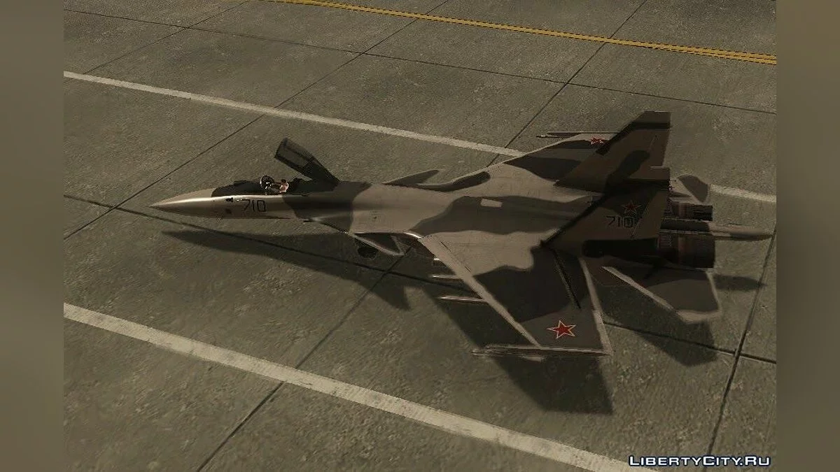 Su-37 Flanker-F / GTA San Andreas